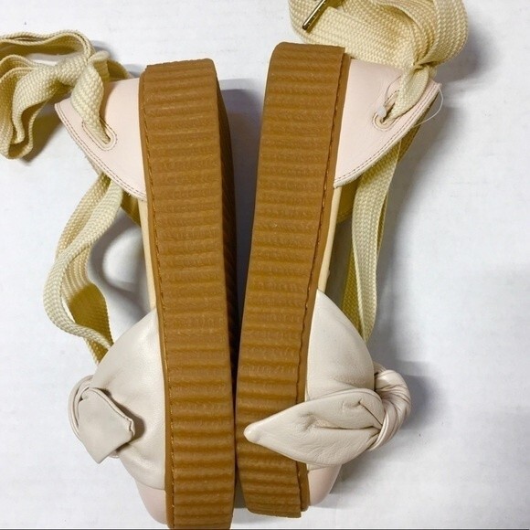 FENTY x PUMA Bow Creeper Sandal Pink Oatmeal 5.5 NWOB - Picture 4 of 8